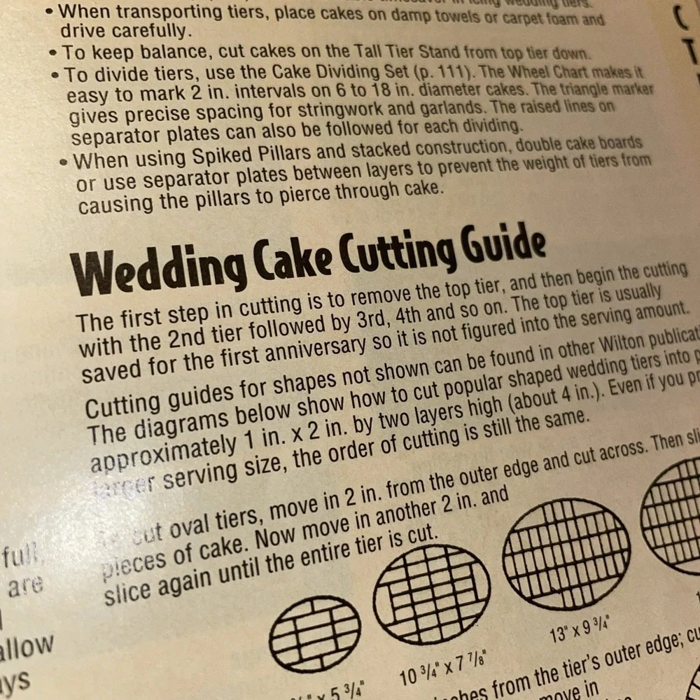 Wilton cake decorating